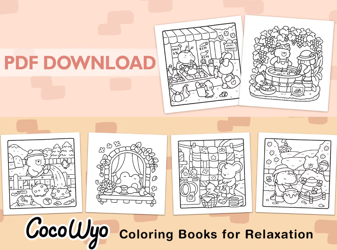 paper Coloring  _CocoWyoColors